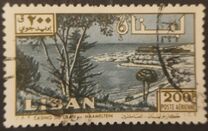 [President Fouad Chehab, Map of Lebanon, and Casino, Maameltein, Tipi HE]