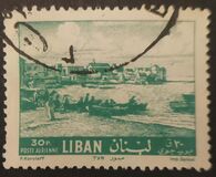 [Airmail - Tyre Waterfront and Afka Falls, type HX4]