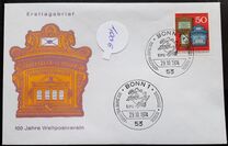 [The 100th Anniversary of the World Postal Union, type WR]