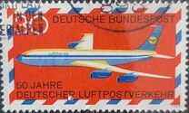 [The 50th Anniversary of the German Airmail, τύπος OE]