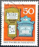[The 100th Anniversary of the World Postal Union, type WR]