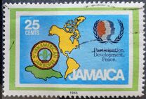 [International Youth Year and 5th Pan-American Scouting Jamboree, type VT]