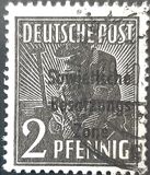 [Joint Allied Occupation Zones Stamps Overprinted "Sowjetische Besatzungs Zone", tip B]