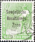 [Joint Allied Occupation Zones Stamps Overprinted "Sowjetische Besatzungs Zone", tip B3]