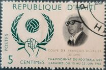 [Caribbean Football Championships - Overprinted "CHAMPIONNAT DE FOOTBALL DES CARAIBES", type IF]