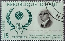 [Caribbean Football Championships - Overprinted "CHAMPIONNAT DE FOOTBALL DES CARAIBES", type IF1]