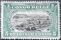 [Definitive Issues - Inscription: "CONGO BELGE", type R]