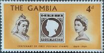 [The 100th Anniversary of Gambia Stamps, type CE]
