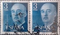 [Definitive Issue - General Franco, տեսակ AOK12]