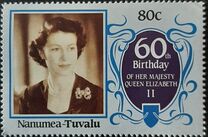 [The 60th Anniversary of the Birth of Queen Elizabeth II, type BP]