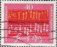 [The 300th Anniversary of the Death Heinrich Schütz, Composer, Typ TN]