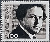 [The 100th Anniversary of the Birth of Athur Honegger, Composer, тип AZQ]