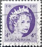 [Queen Elizabeth II - Normal Paper, See 1962 for Fluorescent Stripes, type GT3]
