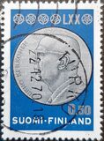 [70 Aniversario del presidente de la república Urho Kekkonen., tipo PS]