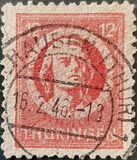 [The 140th Anniversary of the Death of Friedrich von Schiller, 1759-1805, Typ B]