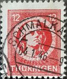 [The 140th Anniversary of the Death of Friedrich von Schiller, 1759-1805, Typ B]
