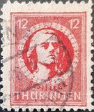 [The 140th Anniversary of the Death of Friedrich von Schiller, 1759-1805, Typ B]