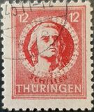 [The 140th Anniversary of the Death of Friedrich von Schiller, 1759-1805, Typ B]