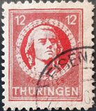 [The 140th Anniversary of the Death of Friedrich von Schiller, 1759-1805, Typ B]