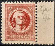[The 140th Anniversary of the Death of Friedrich von Schiller, 1759-1805, Typ B]