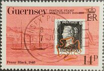 [The 150th Anniversary of the Stamps, тып QX]
