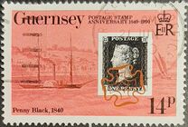 [The 150th Anniversary of the Stamps, тып QX]