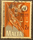 [The 25th Anniversary of the UN, type HH]