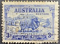 [The 100th Anniversary of the Death of Captain John Macarthur, tegund R2]