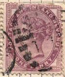 [Queen Victoria - Inscription "POSTAGE AND INLAND REVENUE", Tip AI]
