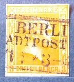 [King Friedrich Wilhelm IV. Smooth Background, Typhographed, प्रकार B4]