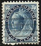 [Queen Victoria - Value in Bottom Corners, type Q7]
