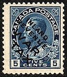 [Overprinted "WAR TAX", type AE]