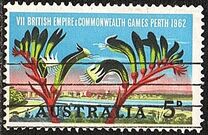 [The 7th Anniversary of the Commonwealth Games - Perth, 1962, type GL]