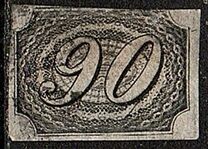 [Value Stamps - Greyish or Yellowish Paper, type B3]