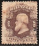 [Emperor Dom Pedro - White Wove Paper, տեսակ F1]