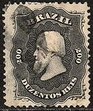 [Emperor Dom Pedro - White Wove Paper, տեսակ J]