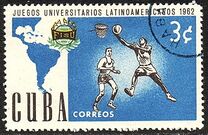 [The 1st Latin-American University Games, type ABC]