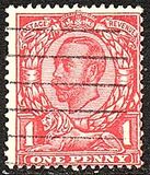 [King George V - Different Watermark, प्रकार BW3]