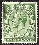 [King George V, 1865-1935 - New Watermark, tip BX3]