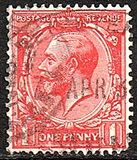 [King George V, 1865-1935 - New Watermark, tip BY3]