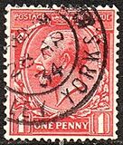 [King George V, 1865-1935 - New Watermark, tip BY3]
