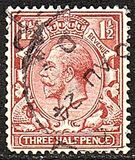 [King George V, 1865-1935 - New Watermark, tip BX6]