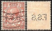 [King George V, 1865-1935 - New Watermark, tip BX6]