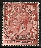 [King George V, 1865-1935 - New Watermark, tip BX8]