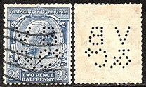 [King George V, 1865-1935 - New Watermark, tip BY6]