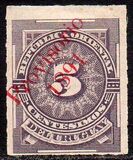 [Issue of 1884 Overprinted "Provisorio 1891", tegund BF]