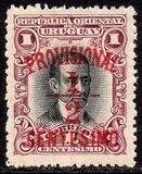 [Various Stamps Overprinted "PROVISIONAL" and Surcharged "½ CENTESIMO", type CZ]