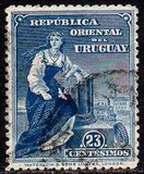 [Símbolos nacionales. 187/92; José Gervasio Artigas, 1.764 - 1.850 & 193/95; Alegoría del progreso industrial., tipo EL]