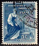[Símbolos nacionales. 187/92; José Gervasio Artigas, 1.764 - 1.850 & 193/95; Alegoría del progreso industrial., tipo EL]