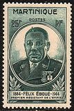 [Governor Eboue(1884-1944), type AX1]
